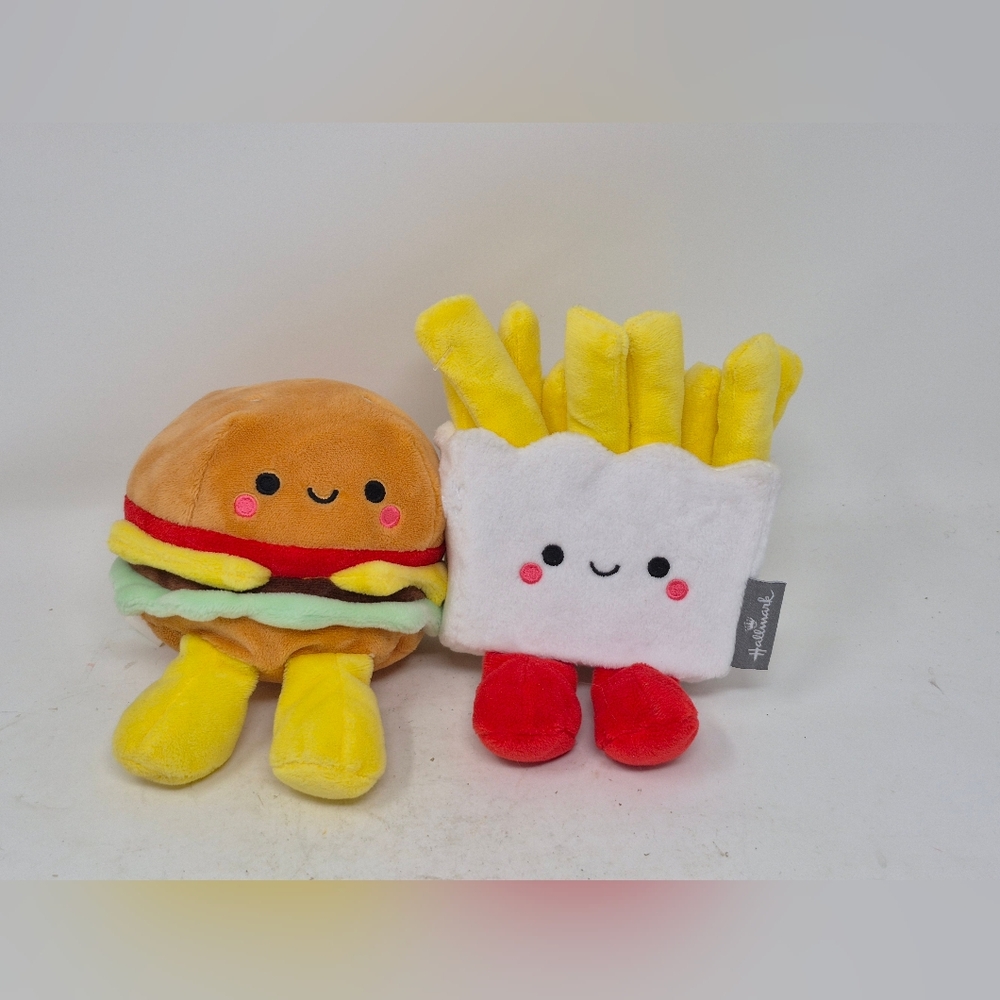 Hallmark Better Together Burger And Fries Megnetic Plush